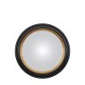 Gallery Direct Rockbourne - Convex Mirror Black & Gold
