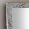 Gallery Direct Romano - Leaner Mirror Marbled White