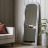 Gallery Direct Sherwood - Arch Leaner Mirror Stone
