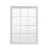 Gallery Direct Sherwood - Window Mirror Stone
