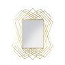 Gallery Direct Specter - Rectangular Gold Mirror