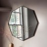 Gallery Direct Bowie - Octagon Mirror Black