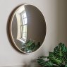 Gallery Direct Yardley - Convex Round Mirror Bronze