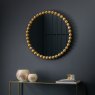 Gallery Direct Ceretti - Round Mirror Gold