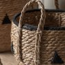 Gallery Direct Accessories - Alid Baskets Natural Black (Set of 3)