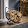 Gallery Direct Accessories - Bronte Log Basket (Black)