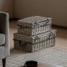 Gallery Direct Accessories - Rivra Lidded Baskets Natural S/2