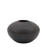 Accessories - Artistic Wide Aluminium Vase (Arrow Black)