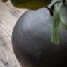 Gallery Direct Accessories - Artistic Wide Aluminium Vase (Arrow Black)