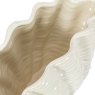 Gallery Direct Accessories - White Clam Reactive Vase
