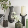 Gallery Direct Accessories - Enya Large Fluted Vase (Antique Grey)