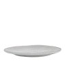 Gallery Direct Accessories - Organic Beaded Dinner Plate White (4pk)