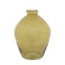 Accessories - Pereda Handblown Glass Vase Olive