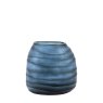 Accessories - Sintra Handblown Carved Glass Vase Ink (Small)