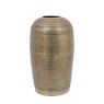 Gallery Direct Accessories - Zahara Tall Hammered Metal Vase Antique Brass