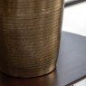 Gallery Direct Accessories - Zahara Tall Hammered Metal Vase Antique Brass