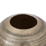 Gallery Direct Accessories - Zahara Tall Hammered Metal Vase Antique Brass
