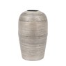 Gallery Direct Accessories - Zahara Hammered Tall Metal Vase Antique Silver