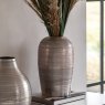 Gallery Direct Accessories - Zahara Hammered Tall Metal Vase Antique Silver