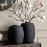 Gallery Direct Accessories - Zia Vase Black 335mm Set of 2
