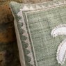 Gallery Direct Cushions - Nohea Sage Embroidered Palm Tree