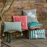 Gallery Direct Cushions - Nohea Sage Embroidered Palm Tree