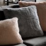 Gallery Direct Cushions - Square Roscose Faux Fur (Smoke Grey)