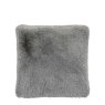 Cushions - Square Roscose Faux Fur (Smoke Grey)