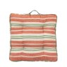 Cushions - Sina Stripe Woven Floor Cushion (Apricot)