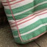Gallery Direct Cushions - Sina Stripe Woven Floor Cushion (Green)