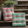 Gallery Direct Cushions - Sina Stripe Woven Floor Cushion (Green)