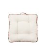 Gallery Direct Cushions - Sina Stripe Woven Floor Cushion (Green)