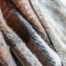 Gallery Direct Throws - Check Faux Mohair Sherpa Throw (Natural)