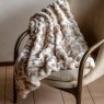 Gallery Direct Throws - Deco Luxe Ruched Faux Fur