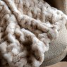 Gallery Direct Throws - Deco Luxe Ruched Faux Fur
