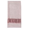 Throws - Herringbone Faux Mohair (Blush)