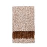 Gallery Direct Throws - Herringbone Faux Mohair (Tan)