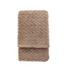Throws - Herringbone Sherpa (Taupe)