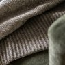 Gallery Direct Throws - Knitted Parting (Grey)