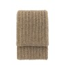 Throws - Luxury Melange Knit (Oatmeal)