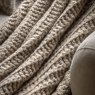 Gallery Direct Throws - Luxury Melange Knit (Oatmeal)