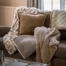 Gallery Direct Throws - Luxury Melange Knit (Oatmeal)