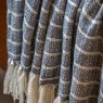 Gallery Direct Throws - Melford Stripe (Ink)