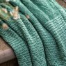 Gallery Direct Throws - Nalu Knitted Herringbone (Green)