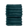 Throws - Ribbed Faux Fur (Teal)