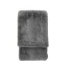 Gallery Direct Throws - Roscose Faux Fur Smoke Grey Large