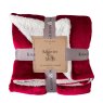 Gallery Direct Throws - Sterling Sherpa Throw (Red)