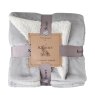 Gallery Direct Throws - Sterling Sherpa Throw (Silver)