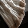 Gallery Direct Throws - Whinfell Luxury Faux Fur (Cream)