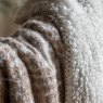 Gallery Direct Throws - Woven Natural Faux Mohair Sherpa